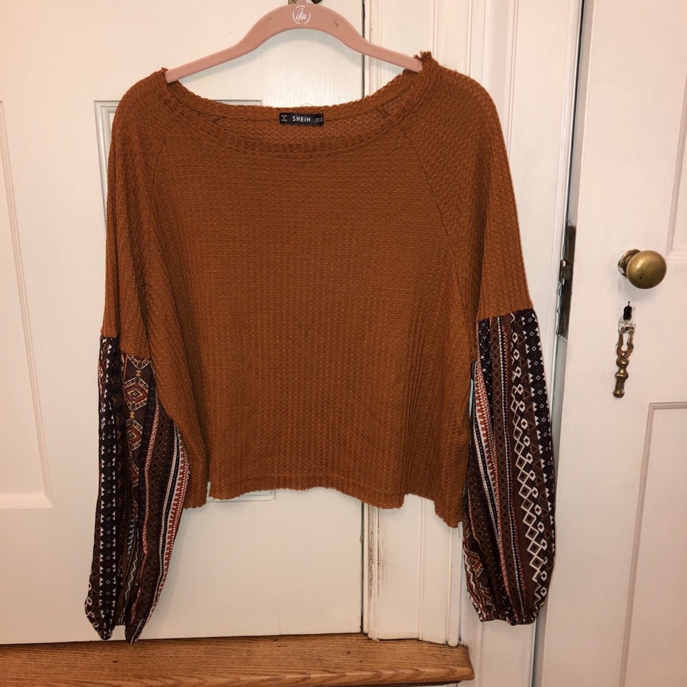 orange long sleeve